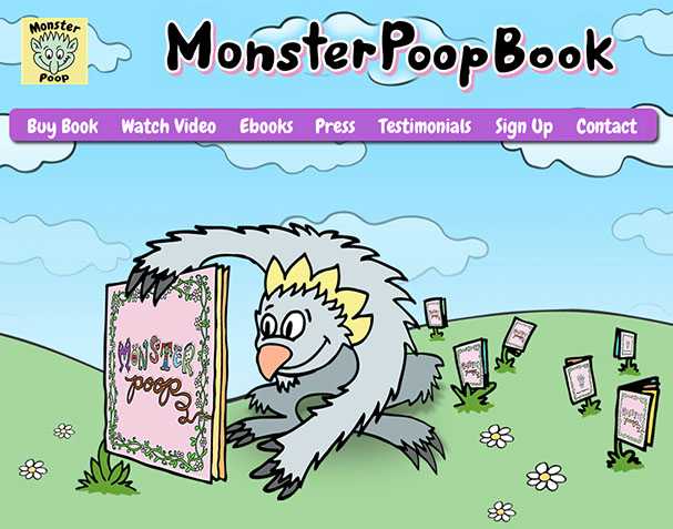 Monster Poop Book